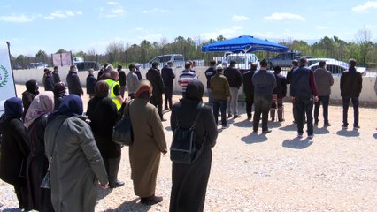 Hasköy mezarlığında defin işlemi başladı