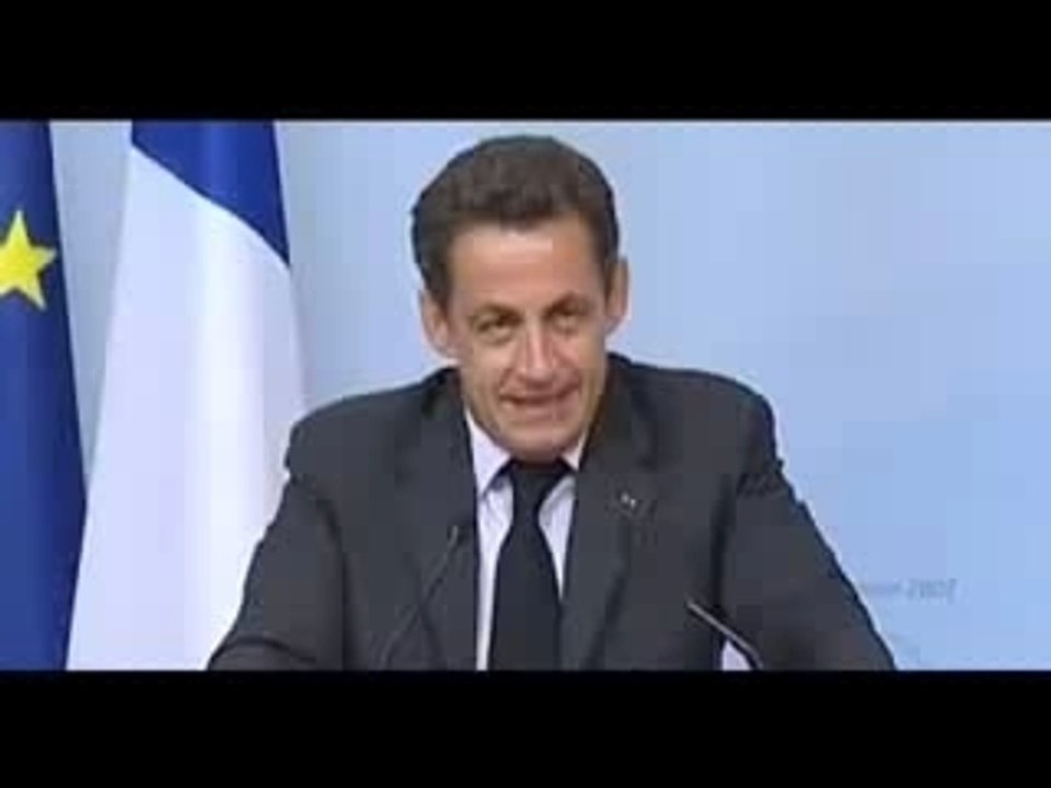 Nicolas Sarkozy & carla Bruni declaration officielle