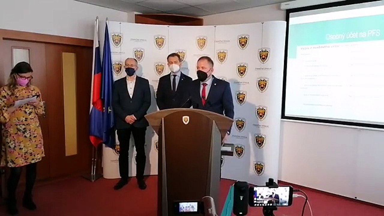 ZÁZNAM: TK ministra financií I. Matoviča a prezidenta FS J. Žežulku
