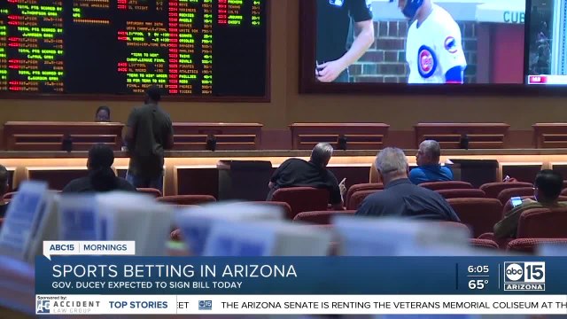 Gov. Ducey expected to sign Arizona sports betting bill