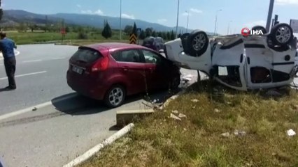 Aydın'da trafik kazası: 3 yaralı
