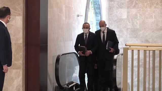 Son dakika haberleri... Çavuşoğlu, Yunanistan Dışişleri Bakanı Dendias ile görüştü