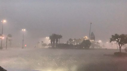 Download Video: Storms bring lightning, thunder and rain to New Orleans area