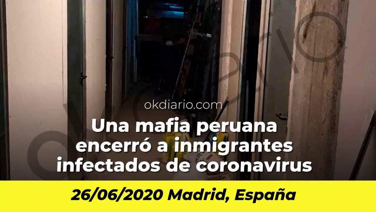 Peruanos en el mundo: Mafia peruana encerró a inmigrantes infectados de coronavirus