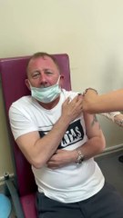 Sergen Yalçın aşı oldu: ‘Aah! Bu neymiş ya böyle’