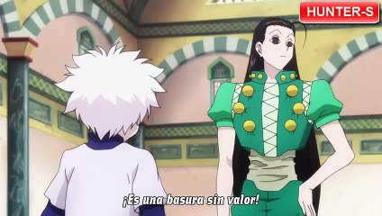 Encuentro entre Illumi y Killua