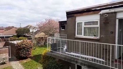 The Redan fire damage