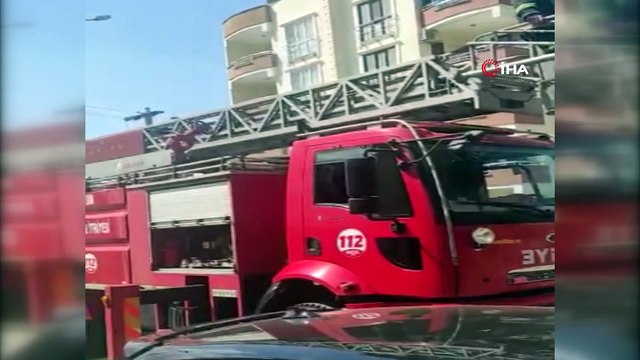 Trafo binasına sıkışan Ebabil kuşu itfaiye tarafından kurtarıldı