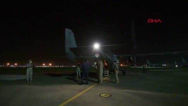 MSB Polonya askeri personeli ve deniz karakol uçağı Adana'ya ulaştı