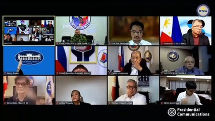 President Duterte addresses the nation on April 15, 2021