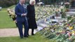 Prince Charles cries as he visits Prince Philip memorial