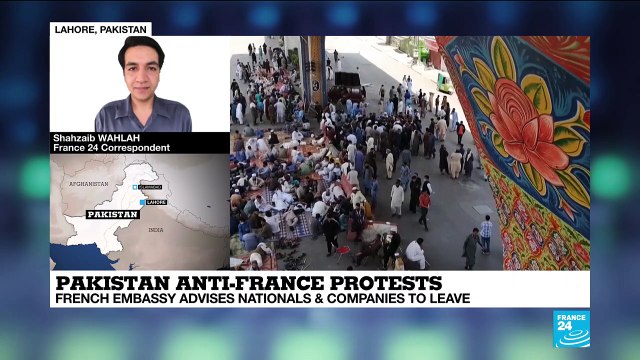 French urged to leave Pakistan amid anti-France protests