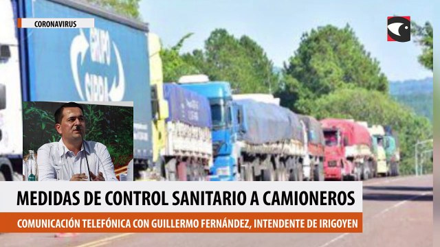 MEDIDAS DE CONTROL SANITARIO A CAMIONEROS
