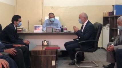 TİKA Libya'nın tarihi Gadamis kentine ilaç nakil aracı hibe etti