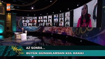 Büyük günahlardan kul hakkı...