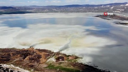 Su Gittikçe Kaynakları Azalan Yarışlı Gölünde Görsel Şölen