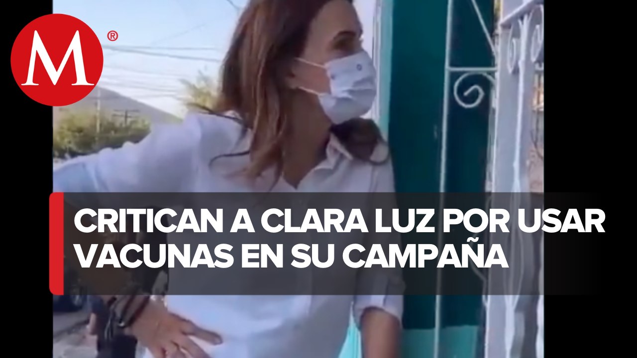 Clara Luz presume vacunas anticovid como logro de AMLO