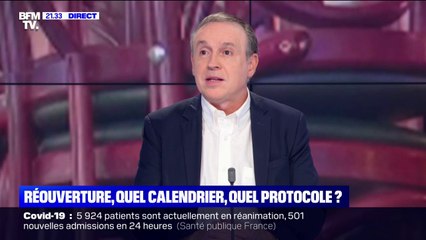 "On ne sait pas encore à quel niveau on va se situer fin avril": pour l'infectiologue Christophe Rapp, la réouverture des écoles "va poser un certain nombre d'interrogations"