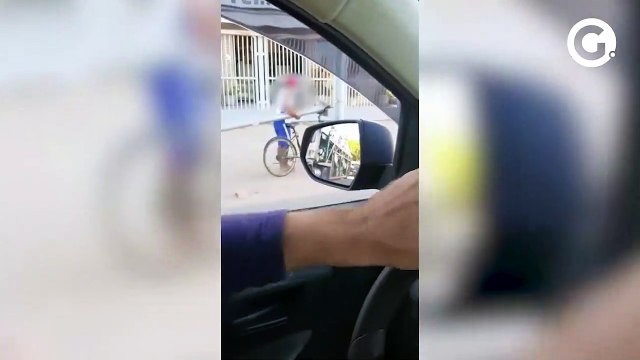 Homem é detido pela Guarda de Vitória após furtar poste de iluminação pública