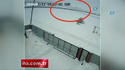 İşte Rusya’da düşen uçağın görüntüleri