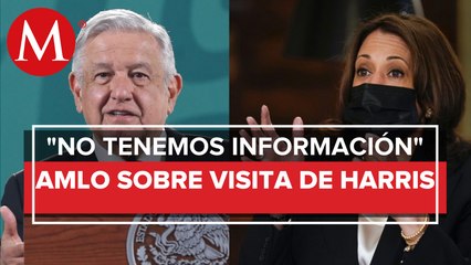 Visita de Kamala Harris a México sin fecha, pero será bienvenida_ AMLO