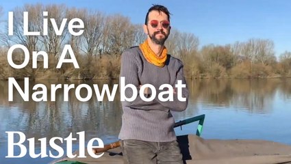 Living On A Tiny Narrowboat In England
