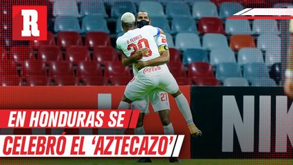 ¡Tembló el Azteca y el América también, publicó la prensa hondureña