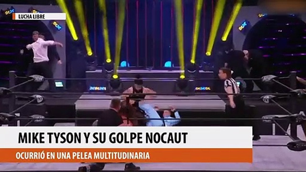 Mike Tyson y su golpe nocaut