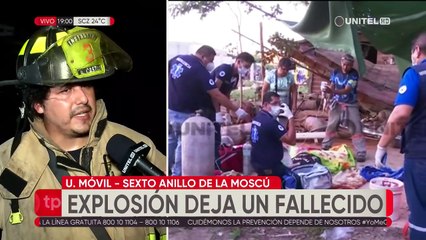 Explosión en un taller en la avenida Moscú deja un fallecido