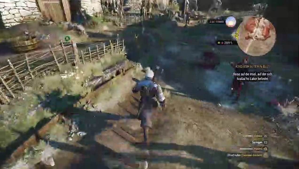 Lets Play The Witcher 3 Elfen Höhlen 2