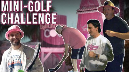 We Played Each Other In Mini Golf And It Was A Giant Mess - Pink Whitney Mini Golf Challenge