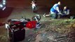Colisão entre motos deixa mulher ferida no Bairro Cascavel Velho; Siate foi mobilizado