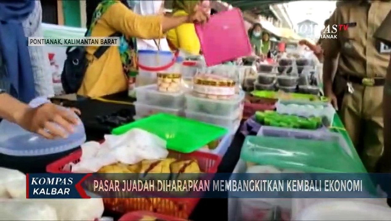 Pasar Juadah di Pontianak Kembali Dibuka, Diharapkan Bisa Bangkitkan Ekonomi