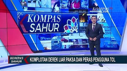 Viral! Video Petugas Derek Ilegal Paksa Sopir Truk di Tol Halim