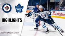 Jets @ Maple Leafs 4/15/21 | NHL Highlights