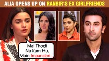 Alia Bhatt's EPIC Reaction When Asked About Bf Ranbir Kapoor's Past Relationships