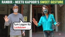 Ranbir Kapoor Shows Concern Towards Media As He Visits Clinic With Neetu Kapoor