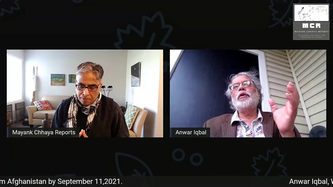 US troop pullout from Afghanistan/Mayank Chhaya speaks with Anwar Iqbal, Washington correspondent of Pakistan’s Dawn newspaper | SAM CONVERSATION