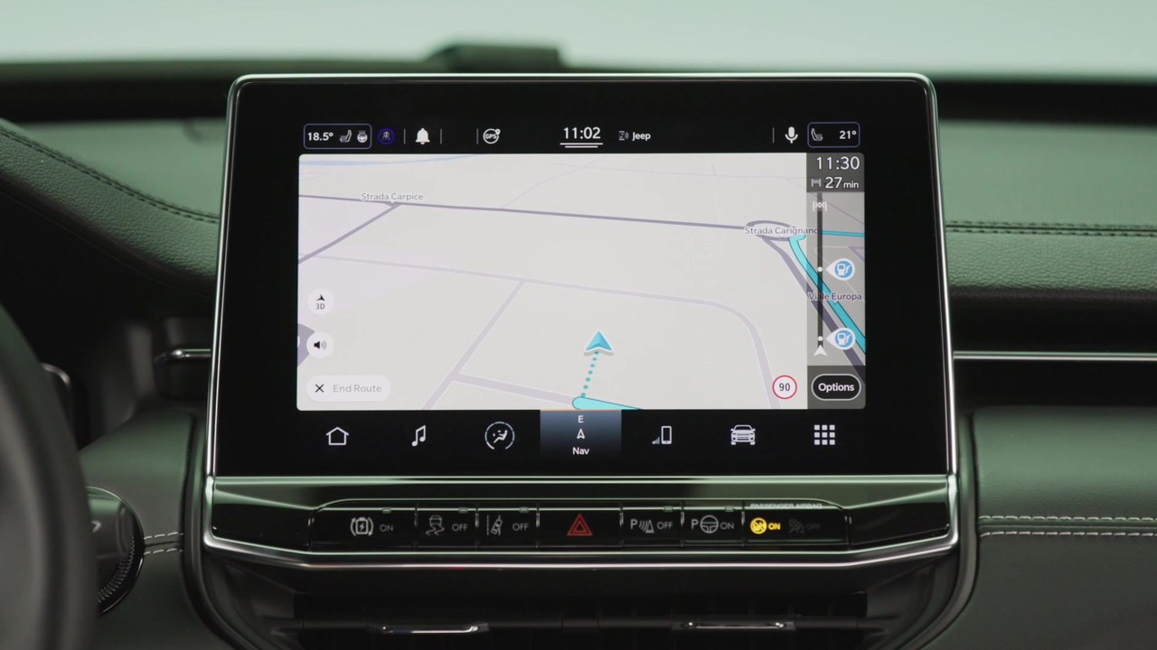 Der neue Jeep Compass - Intuitive Technologie mit dem Uconnect™ 5 Infotainment-System