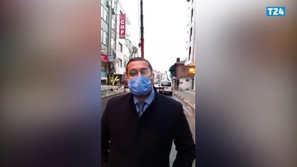 Polis CHP Avcılar İlçe Örgütü'nde '128' yazılı afişi ikinci kez söktü