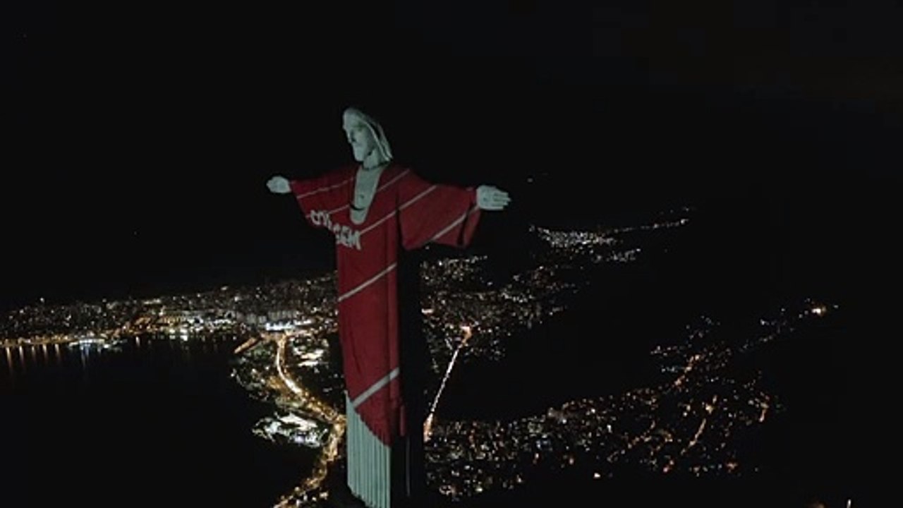 Rio illumine le Christ Rédempteur à 100 jours des Jeux olympiques de Tokyo