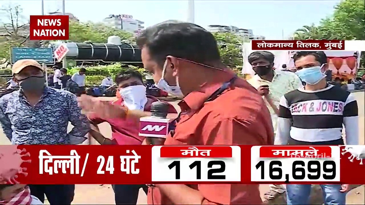 Corona havoc in Mumbai, laborers returning home are facing problems