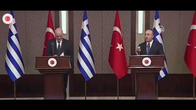Yunan bakana Çavuşoğlu'nun ardından bir tokat da AK Parti'den