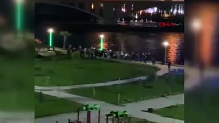 Vatandaşlar kurtardı: 3 yaşındaki oğlunu Dicle Nehri'ne attı