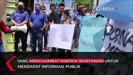 Download Video: Viral Video Jurnalis Diusir Petugas Saat Tunggu Wali Kota Medan Bobby Nasution