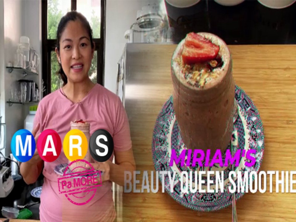 Mars Pa More: Strawberry Banana and Broccoli Smoothie ala Miriam Quiambao | Mars Masarap