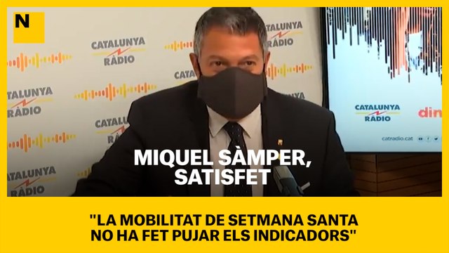 Sàmper: La gent ha demostrat una vegada més que ens ha fet cas. Tenim la percepció que la gent incompleix de forma generalitzada i no és així