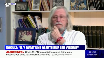Didier Raoult sur l'efficacité des mesures sociales: "Je ne sais pas l'évaluer"