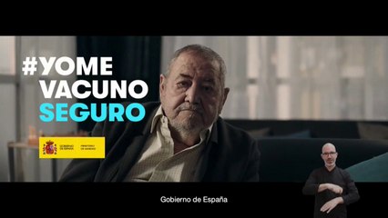 "Yo me vacuno seguro", la nueva campaña de Sanidad