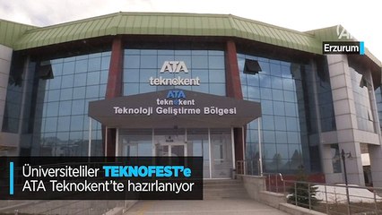 Üniversiteliler TEKNOFEST'e ATA Teknokent'te hazırlanıyor